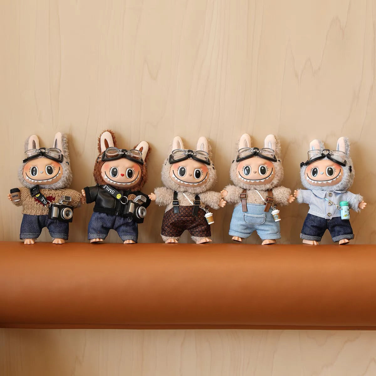 Labubu Doll Trendy Outfit Set - Cute & Fun Dress-up Clothes for Personalized Looks