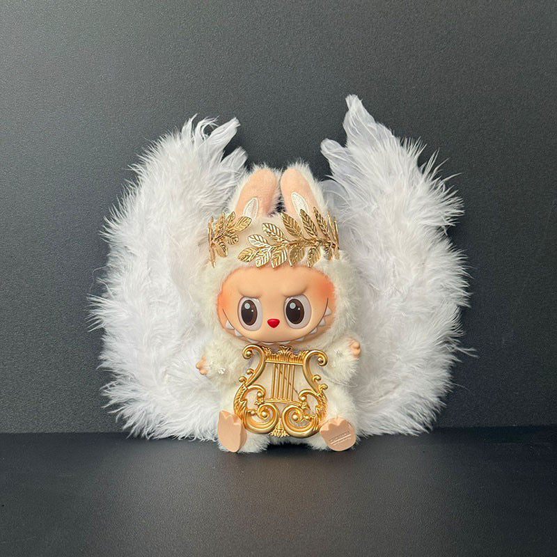 Heavenly Labubu Outfits – Angelic Wings Series