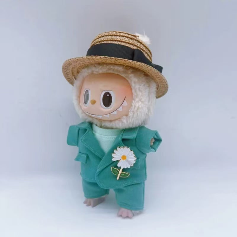 K-Pop Fashion: G - Dragon Look Labubu Doll Outfit from G-BUBU series