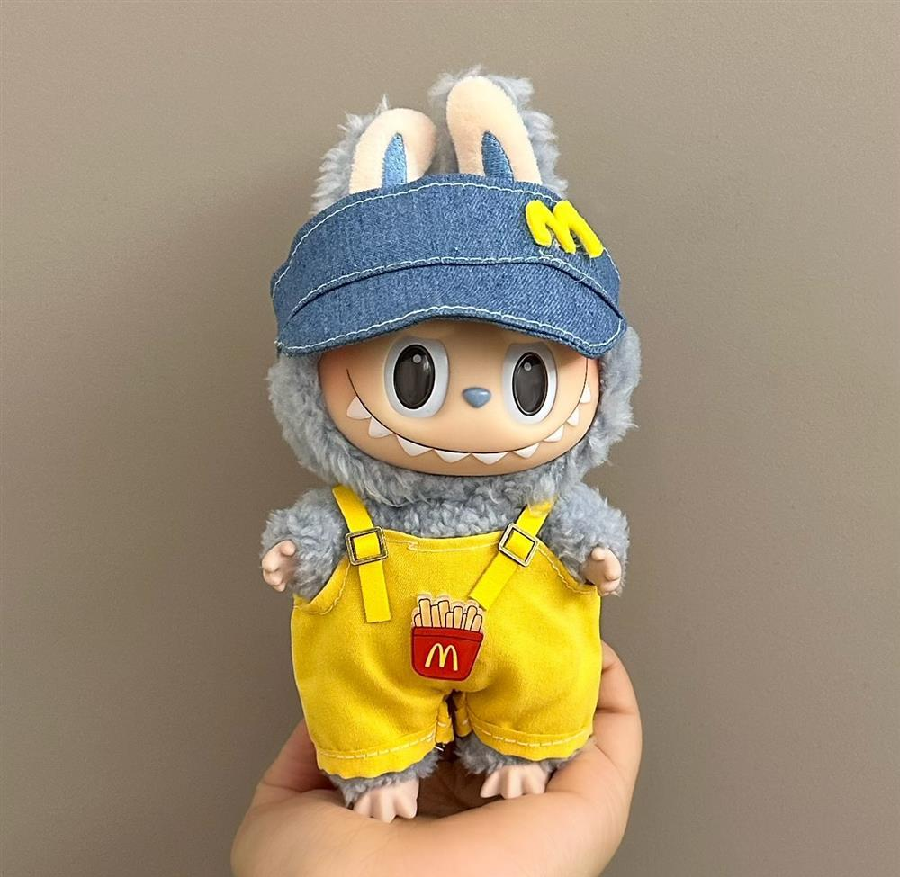 Handmade “Bunny & Plaid” Themed Outfit Collection for Labubu Dolls